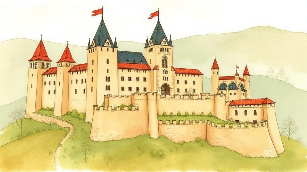Eger illusztrációja