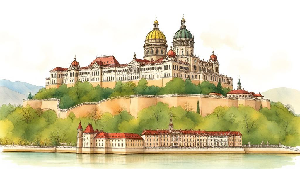 Esztergom illusztrációja